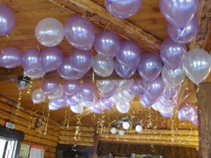 Оформление на свадьбу гелиевыми шарами недорого в Москве 