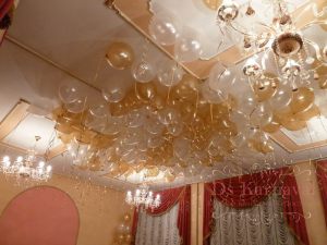 Декор свадеб гелиевыми шарами недорого цены 