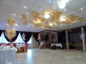 Оформление свадьбы банкетного зала шарами фото и цены 