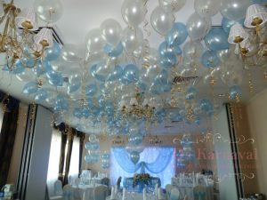 Украшение свадьбы шарами недорого в Москве 