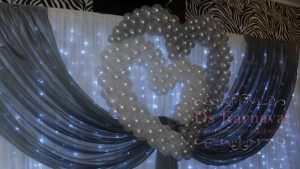 Оформление свадеб воздушными шарами в Москве 