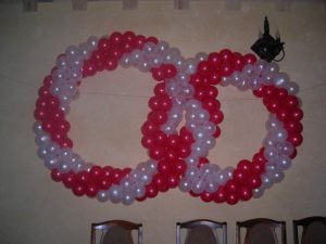 Оформление свадеб воздушными шарами недорого