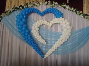 Оформление свадеб воздушными шарами фото и цены 