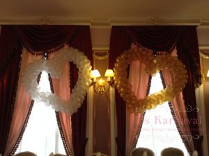 Оформление свадеб воздушными шарами красиво 